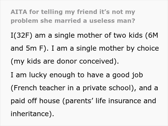 Woman Begs A Friend To Babysit Her Child, Gets A Reality Check About Her Husband Instead Woman Begs A Friend To Babysit Her Child, Gets A Reality Check About Her Husband Instead