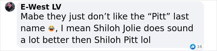 Brad Pitt And Angelina Jolie’s Daughter Shiloh Follows Sister, Legally Drops Dad’s Last Name Brad Pitt And Angelina Jolie’s Daughter Shiloh Follows Sister, Legally Drops Dad’s Last Name