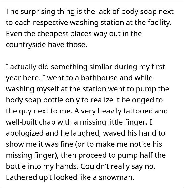 Man Wishes He’d Done Research Before Visiting Japanese Bathhouse After Embarrassing Incident