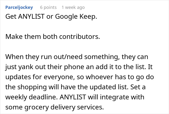 Guy Has No Patience For Brother Messing With Shopping List, Puts Down Exactly What He Says Guy Has No Patience For Brother Messing With Shopping List, Puts Down Exactly What He Says