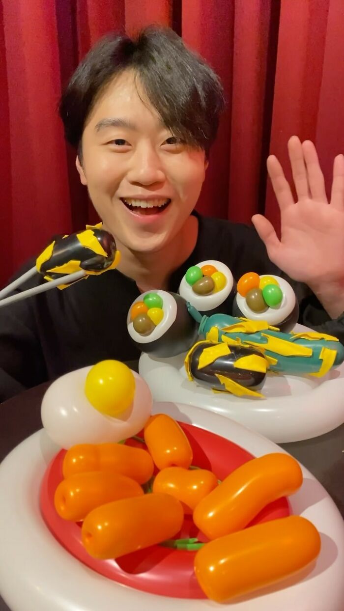 Korean Artist Jiwon Lee Crafts Stunning Balloon Food That Looks Good Enough to Eat (43 Pics) Korean Artist Jiwon Lee Crafts Stunning Balloon Food That Looks Good Enough to Eat (43 Pics)
