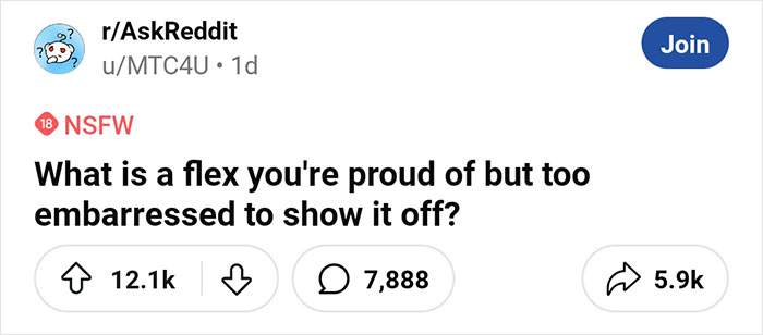 30 People Share Flexes They’re Proud Of But Too Embarrassed To Show Off