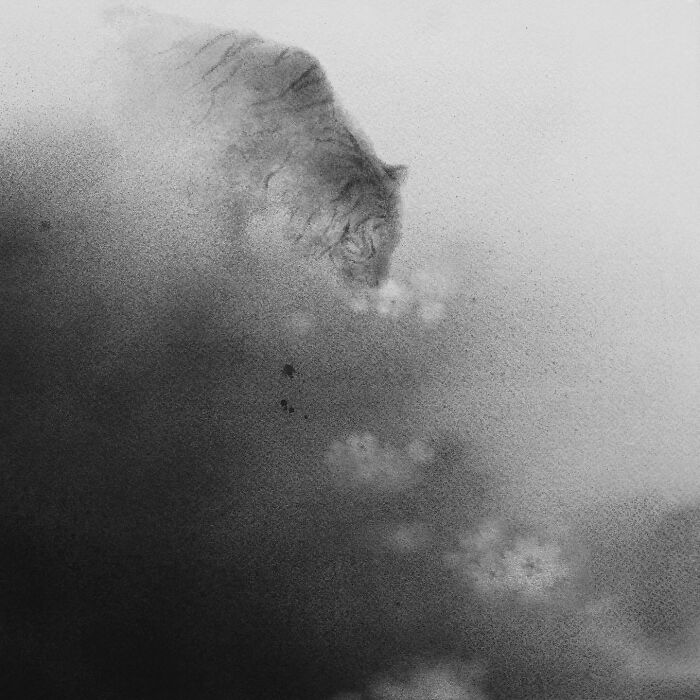 Artist Creates Black-And-White Paintings Reflecting The Bond Between Humans, Nature, And Animals (30 Pics) Artist Creates Black-And-White Paintings Reflecting The Bond Between Humans, Nature, And Animals (30 Pics)