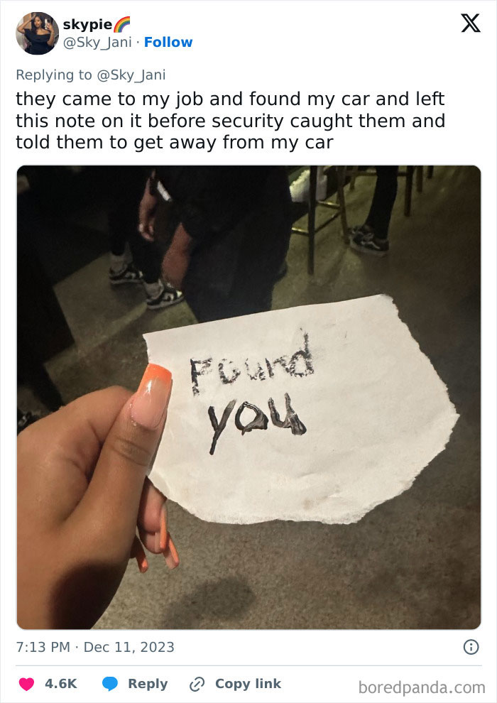 50 Seriously Disturbing Notes People Found Left For Them 50 Seriously Disturbing Notes People Found Left For Them