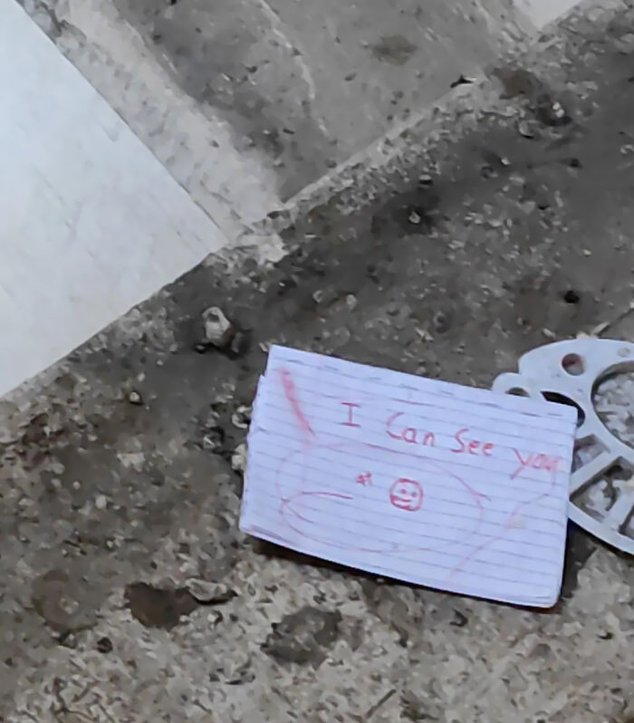 50 Seriously Disturbing Notes People Found Left For Them 50 Seriously Disturbing Notes People Found Left For Them