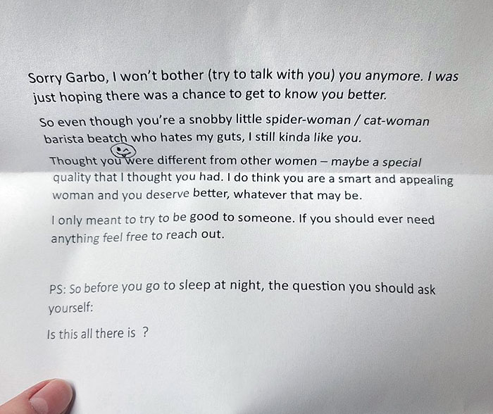 50 Seriously Disturbing Notes People Found Left For Them 50 Seriously Disturbing Notes People Found Left For Them