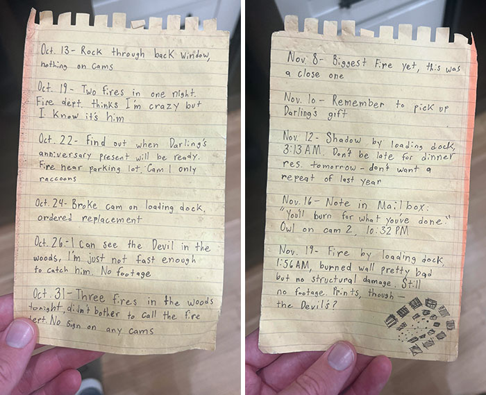 50 Seriously Disturbing Notes People Found Left For Them 50 Seriously Disturbing Notes People Found Left For Them