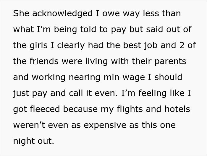 Woman Didn’t Drink Alcohol, Refuses To Pay $470 Of Her ‘Share’ Of Bill, Asks If She’s Wrong Woman Didn’t Drink Alcohol, Refuses To Pay $470 Of Her ‘Share’ Of Bill, Asks If She’s Wrong