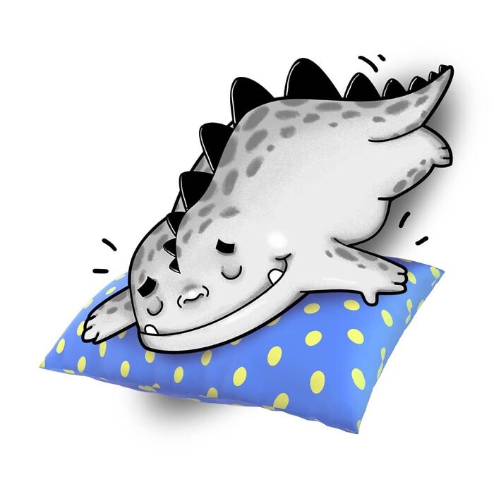 Drogo’s Latest Adventures: 42 Illustrations Of An Adorable Dragon Exploring The World