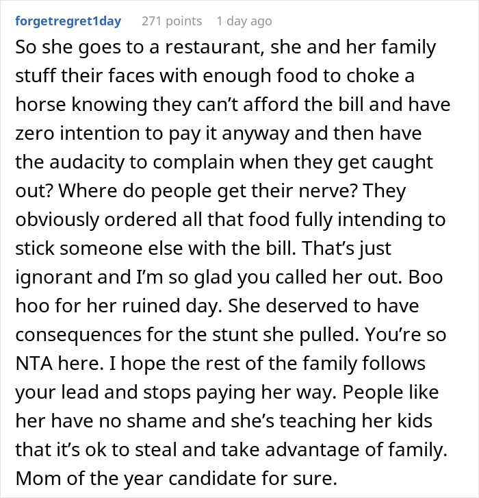 Family Tensions Rise When Man Declines To Cover Sister-In-Law’s ‘Forgotten’ $111 Bill Family Tensions Rise When Man Declines To Cover Sister-In-Law’s ‘Forgotten’ $111 Bill