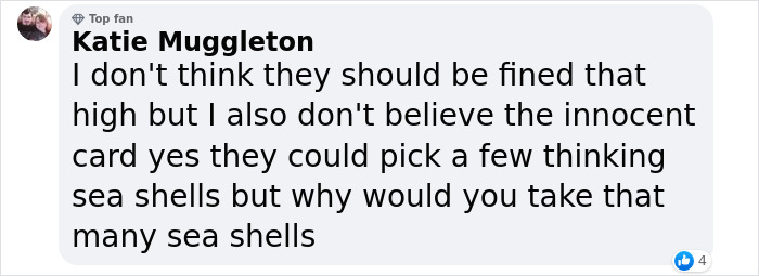 “It Ruined Our Trip”: Mom Fined $88k After Kids Pick Up 72 Clams Thinking They Were Seashells “It Ruined Our Trip”: Mom Fined $88k After Kids Pick Up 72 Clams Thinking They Were Seashells