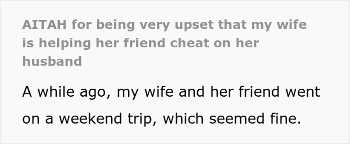 “She Will Be The Alibi”: Lady Provides Friend Support In Her Adultery, Faces Divorce Herself “She Will Be The Alibi”: Lady Provides Friend Support In Her Adultery, Faces Divorce Herself