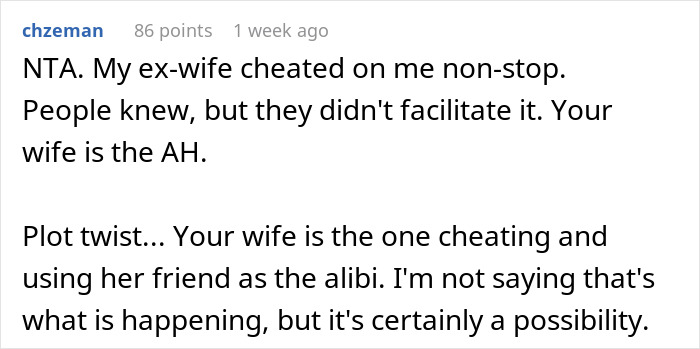 “She Will Be The Alibi”: Lady Provides Friend Support In Her Adultery, Faces Divorce Herself “She Will Be The Alibi”: Lady Provides Friend Support In Her Adultery, Faces Divorce Herself