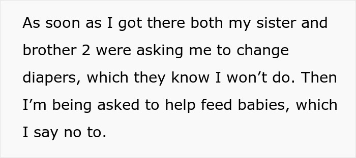 Childfree Woman Gets Called Out For Not Babysitting At Family Events, Gives Them A Reality Check Childfree Woman Gets Called Out For Not Babysitting At Family Events, Gives Them A Reality Check