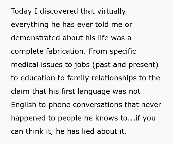 Woman Asks The Internet For Advice After Realizing Her Entire Marriage Was A Sham Woman Asks The Internet For Advice After Realizing Her Entire Marriage Was A Sham