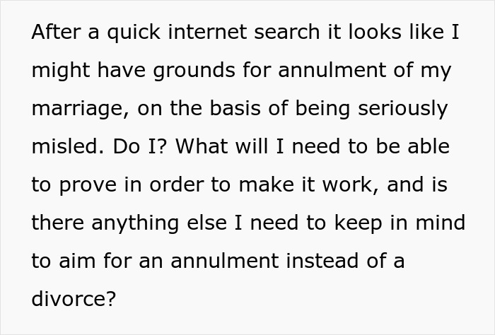 Woman Asks The Internet For Advice After Realizing Her Entire Marriage Was A Sham Woman Asks The Internet For Advice After Realizing Her Entire Marriage Was A Sham