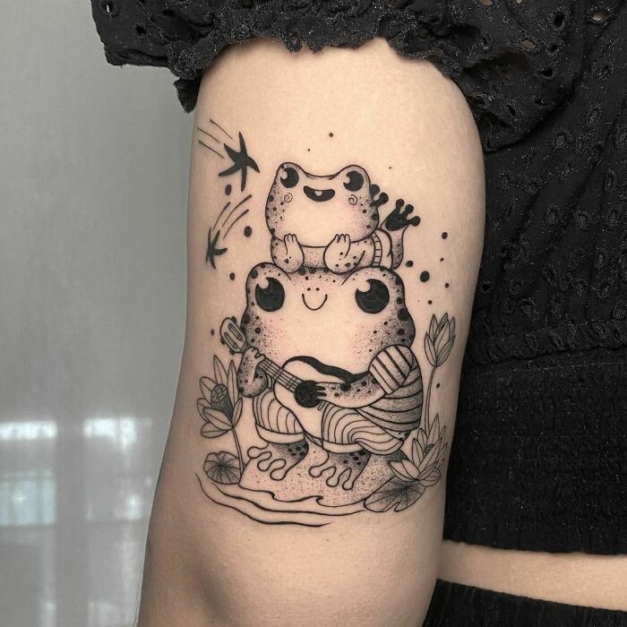 50 Adorable, Creative And Just Awesome Frog Tattoos To Send To Your Favorite Tattoo Artist 50 Adorable, Creative And Just Awesome Frog Tattoos To Send To Your Favorite Tattoo Artist