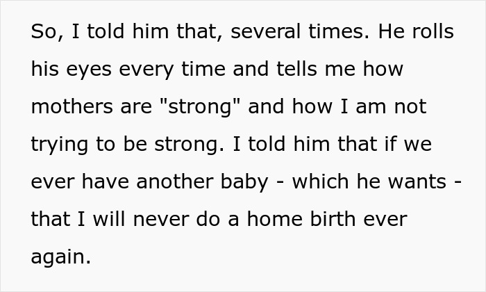 &ldquo;[Am I The Jerk] For Telling My Husband That He Absolutely Ruined The Birth Of Our Child?&rdquo;