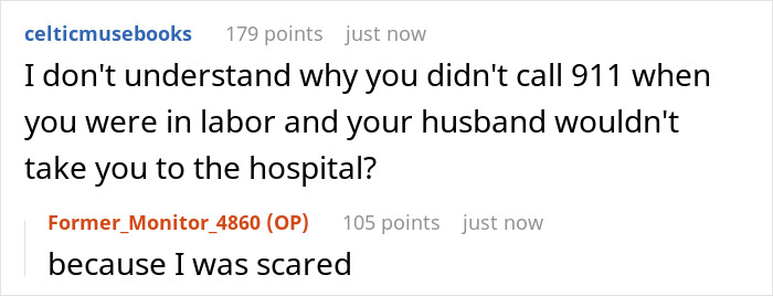 &ldquo;[Am I The Jerk] For Telling My Husband That He Absolutely Ruined The Birth Of Our Child?&rdquo;