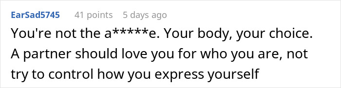 Heartbroken GF Feels She Should Remove Her Sleeve Tattoo After BF Keeps Telling Her To Cover It Up Heartbroken GF Feels She Should Remove Her Sleeve Tattoo After BF Keeps Telling Her To Cover It Up