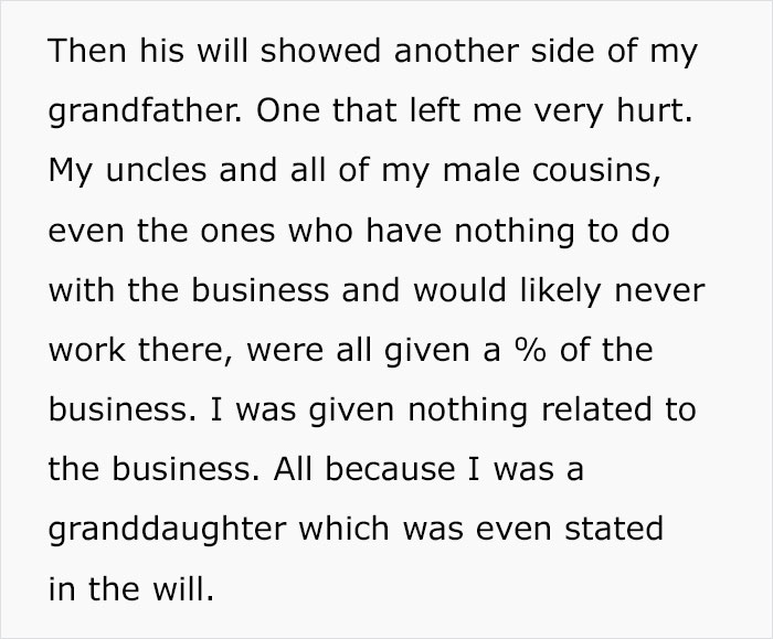 Men Laugh After Granddaughter Is Forced Out Of Business, Beg Her To Return As Everything Fails Men Laugh After Granddaughter Is Forced Out Of Business, Beg Her To Return As Everything Fails
