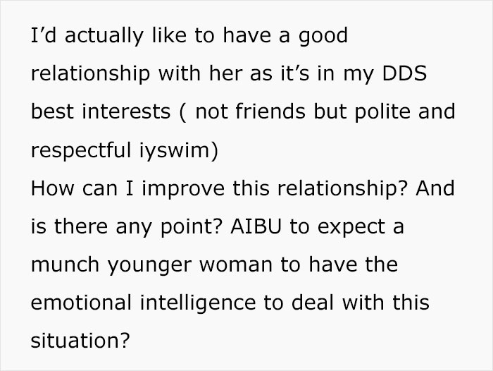 Woman Is Confused As Ex’s 29YO GF Is Being Mean To Her And Thinks She Has Equal Say About Parenting Woman Is Confused As Ex’s 29YO GF Is Being Mean To Her And Thinks She Has Equal Say About Parenting