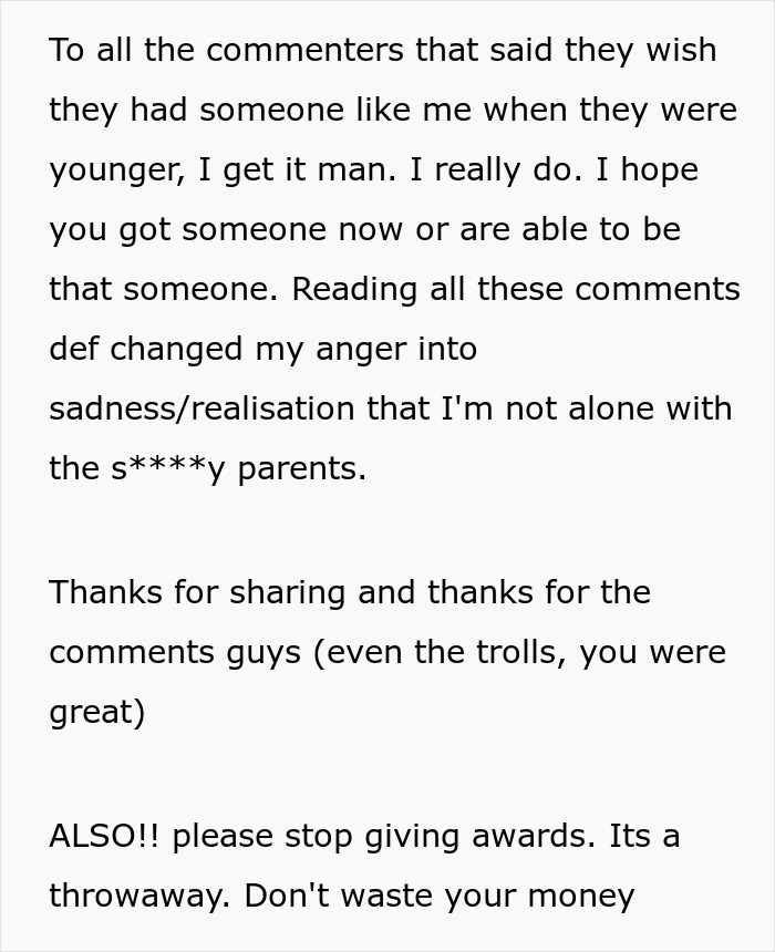 &ldquo;Am I The [Jerk] For Kicking My Parents Out And Saying &lsquo;This Is Why I Was So [Messed] Up As A Kid&rsquo;?&rdquo;
