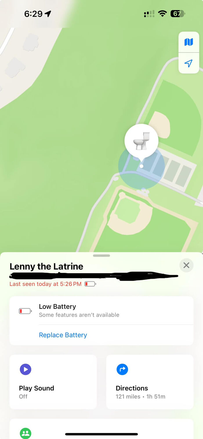 Man Loses AirTag In A Portable Toilet, Shares He Has Been Following Its Adventure Man Loses AirTag In A Portable Toilet, Shares He Has Been Following Its Adventure