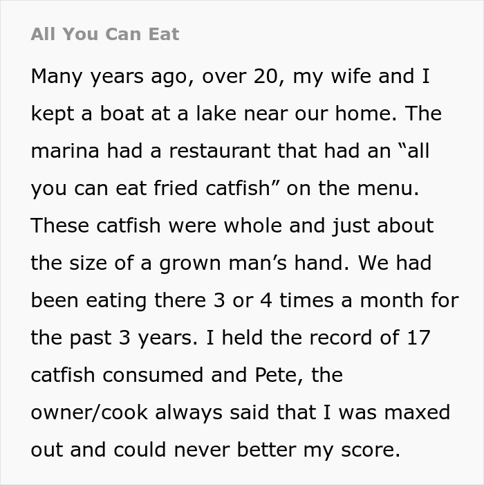 Man&rsquo;s Bold All-You-Can-Eat Challenge Backfires Hilariously Thanks To Clever Chef