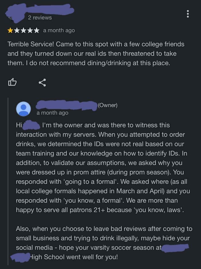 50 Jerk Customers Who Should Be Permanently Banned From Restaurants (New Pics) 50 Jerk Customers Who Should Be Permanently Banned From Restaurants (New Pics)