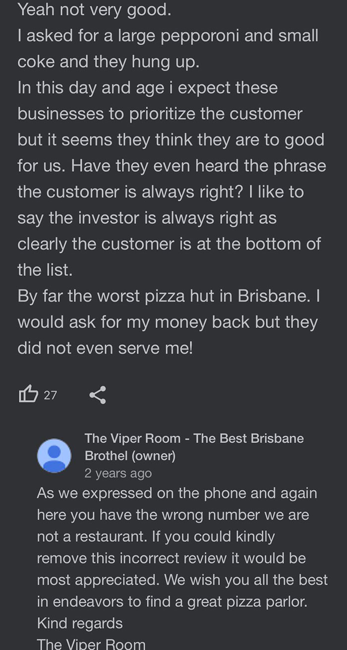 50 Jerk Customers Who Should Be Permanently Banned From Restaurants (New Pics) 50 Jerk Customers Who Should Be Permanently Banned From Restaurants (New Pics)