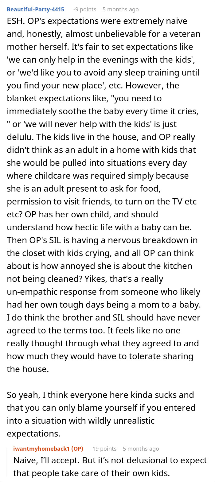 Sister Kicks Out Brother And His Family After They Refuse To Follow Her House Rules Sister Kicks Out Brother And His Family After They Refuse To Follow Her House Rules