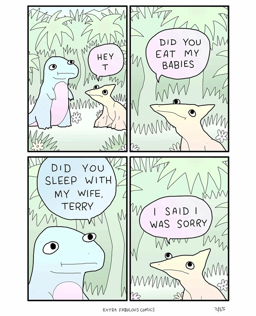 These ‘Extra Fabulous Comics’ Are Made For Fans Of Dark Humor And Hilarious Twists (24 New Pics) These ‘Extra Fabulous Comics’ Are Made For Fans Of Dark Humor And Hilarious Twists (24 New Pics)