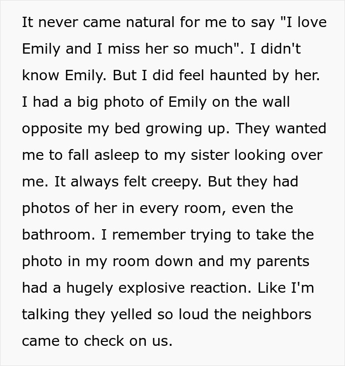 Parents Want 18YO To Forever Grieve Sister He Never Knew, Enraged He Won’t Take Her Pic To Dorm Parents Want 18YO To Forever Grieve Sister He Never Knew, Enraged He Won’t Take Her Pic To Dorm