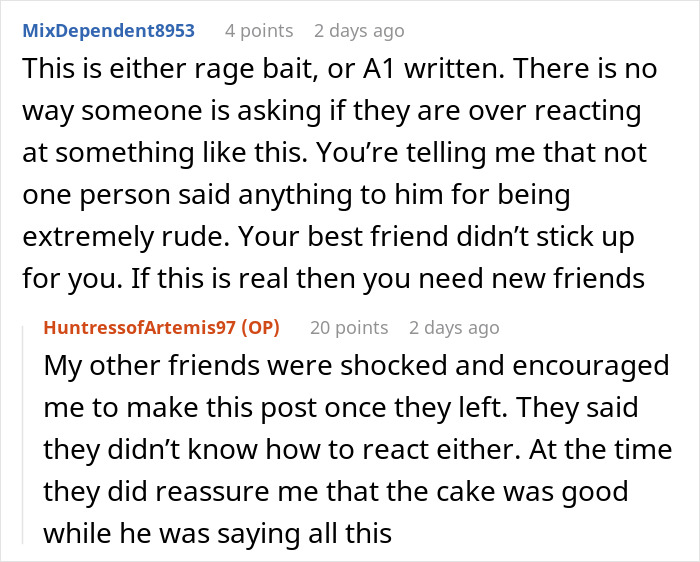 Woman Bakes Her Own B-Day Cake For Party, Friend’s New BF Slams His Slice In The Trash Woman Bakes Her Own B-Day Cake For Party, Friend’s New BF Slams His Slice In The Trash