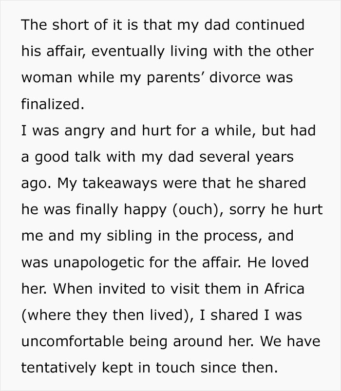 Man’s Affair Wrecks Family, Is Shocked New Wife Won’t Be Invited To Daughter’s Wedding Man’s Affair Wrecks Family, Is Shocked New Wife Won’t Be Invited To Daughter’s Wedding