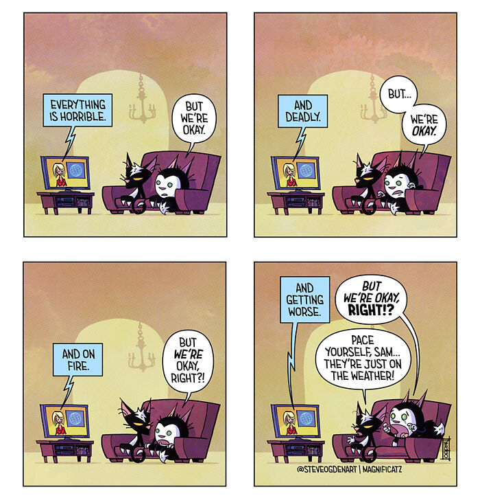 30 Thought-Provoking Comics Blending Existential Themes And Lighthearted Fun