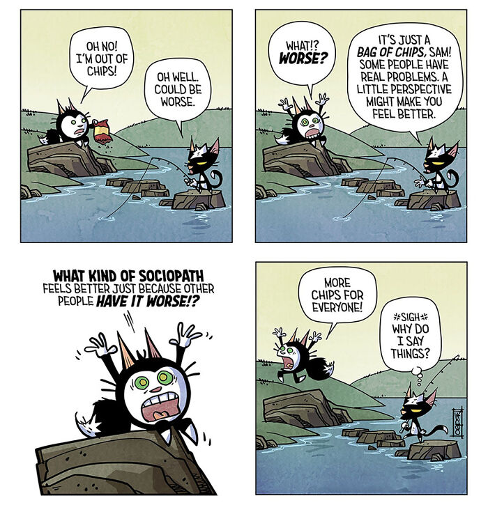 30 Thought-Provoking Comics Blending Existential Themes And Lighthearted Fun