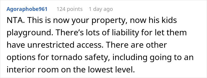 Man Buys House With Bunker, Is Confused After Neighbor Demands Code To It So He Can Use It Freely Man Buys House With Bunker, Is Confused After Neighbor Demands Code To It So He Can Use It Freely