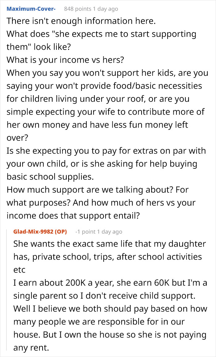 “It’s Not My Fault She Married [Him]”: Man Refuses To Support Wife’s Kids, Gets Destroyed Online