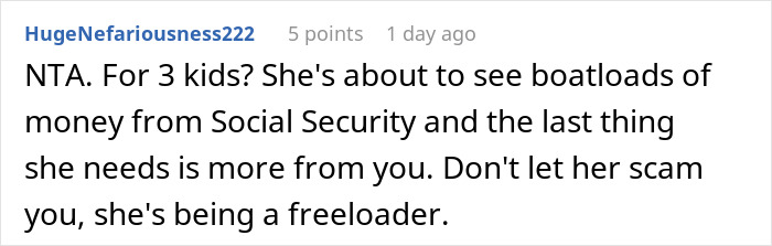 “It’s Not My Fault She Married [Him]”: Man Refuses To Support Wife’s Kids, Gets Destroyed Online