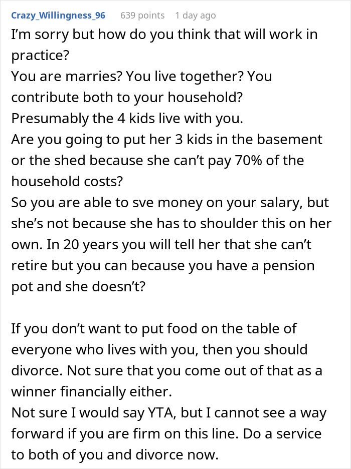 “It’s Not My Fault She Married [Him]”: Man Refuses To Support Wife’s Kids, Gets Destroyed Online