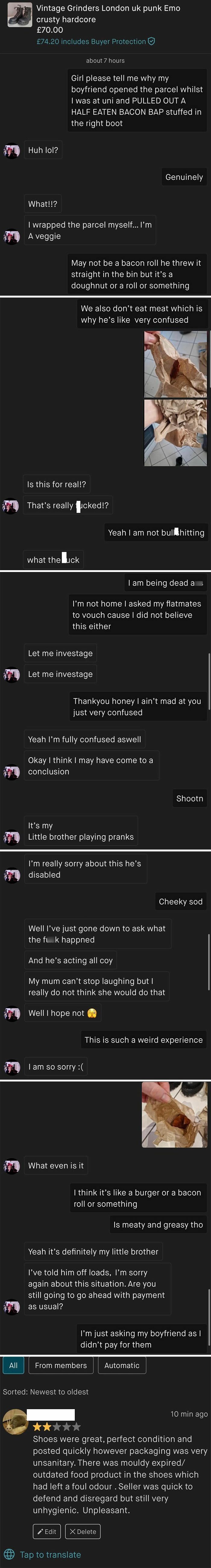 40 Times People Had The Weirdest Convos When Buying Or Selling Online (New Pics) 40 Times People Had The Weirdest Convos When Buying Or Selling Online (New Pics)