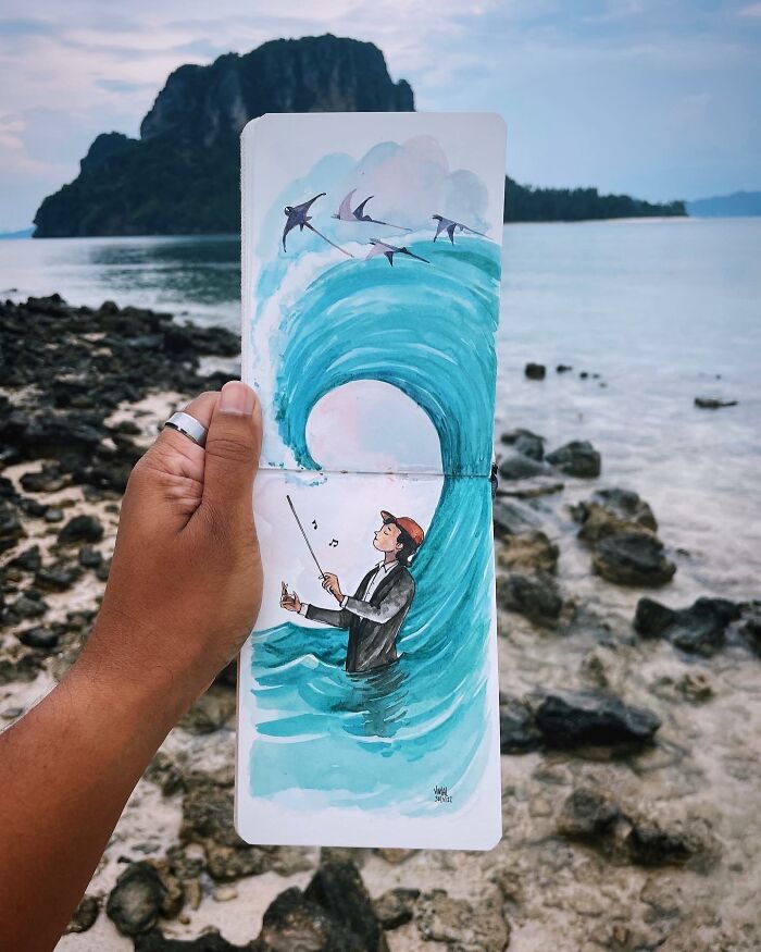 46 Travel Sketches Full Of Magic By Vimal Chandran