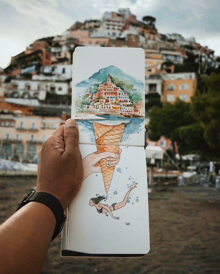 46 Travel Sketches Full Of Magic By Vimal Chandran