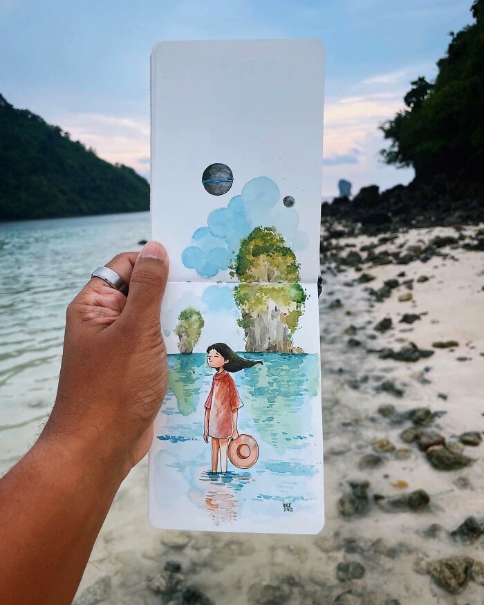 46 Travel Sketches Full Of Magic By Vimal Chandran