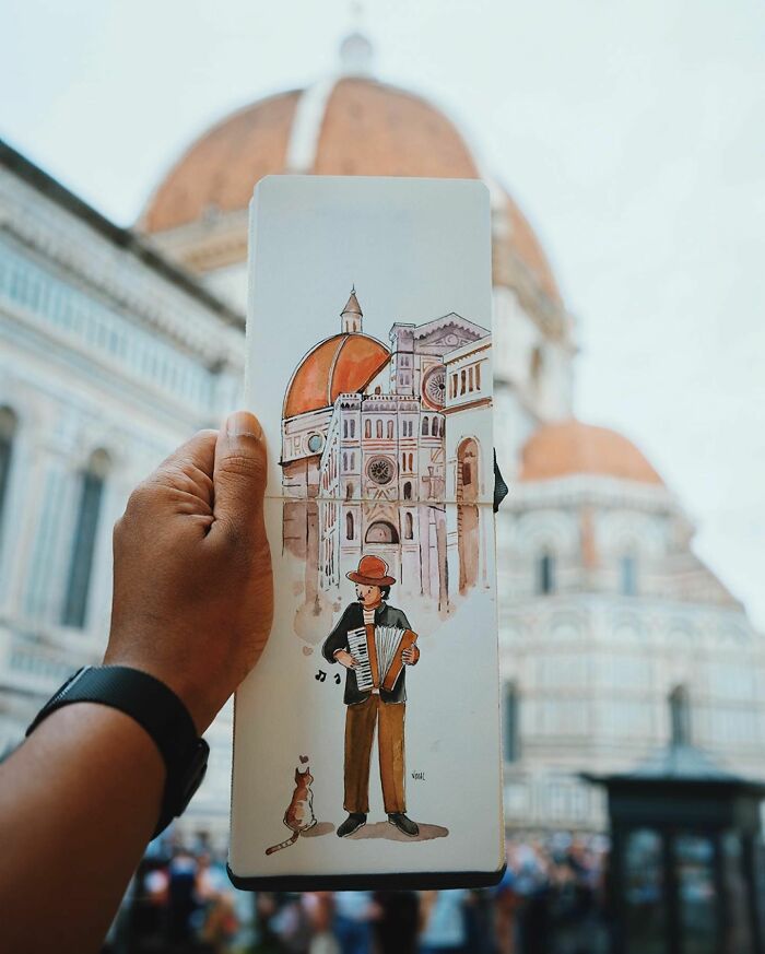 46 Travel Sketches Full Of Magic By Vimal Chandran