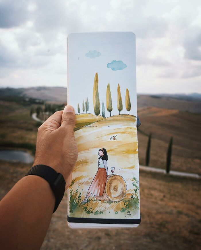 46 Travel Sketches Full Of Magic By Vimal Chandran