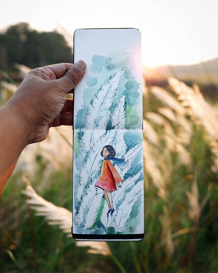 46 Travel Sketches Full Of Magic By Vimal Chandran