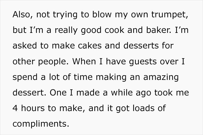 MIL Keeps Bringing Her Awful Food To DIL’s Parties Unasked, DIL Decides To Outdo Her MIL Keeps Bringing Her Awful Food To DIL’s Parties Unasked, DIL Decides To Outdo Her